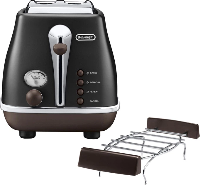 Тостер DELONGHI CTOV2103.BK (900Вт/метал/чор.)